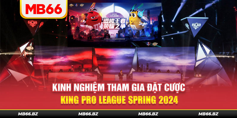 Kinh nghiệm tham gia đặt cược King Pro League Spring 2024 
