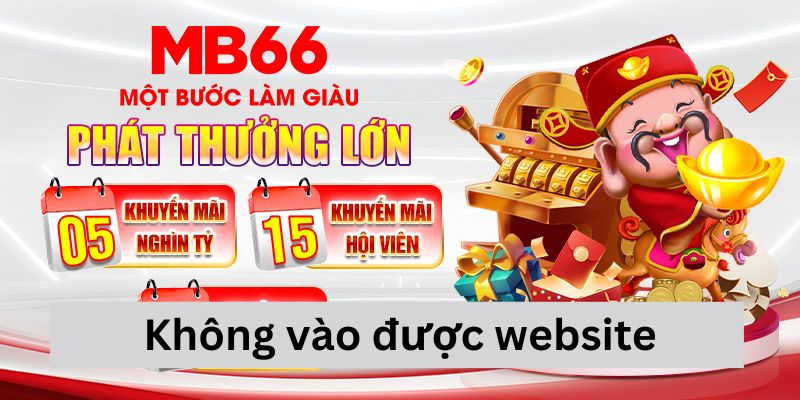 Không vào được website